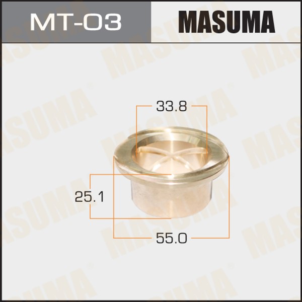 Втулка цапфы поворотного кулака Toyota d=55mm