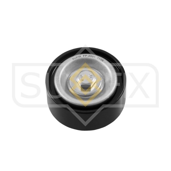Ролик ремня генерат. Renault Logan с ГУР с кондиц. натяжной (метал.)