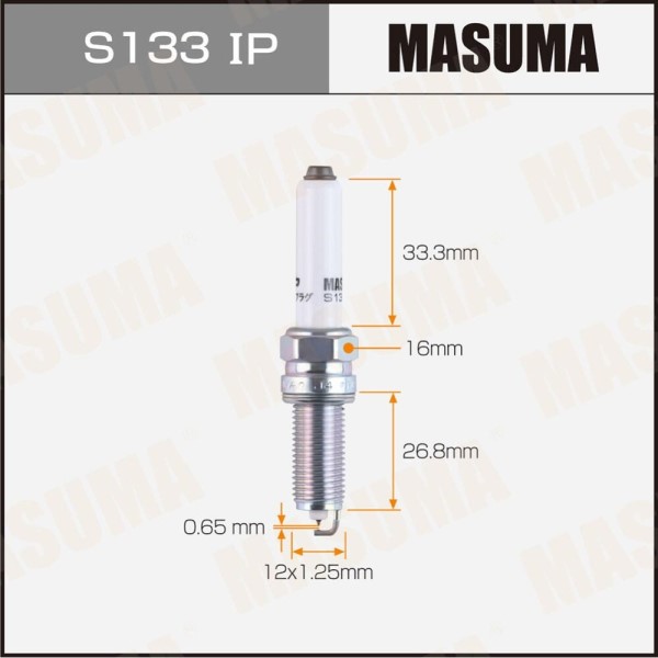 Свечи MASUMA ILKER8C7G иридиевые /Haval H9 (19-) 2.0T/ Platinum