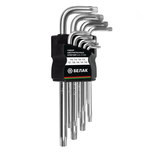 Набор шестигранников (9 предм.) TORX