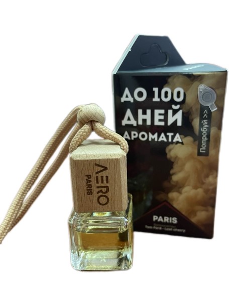 Ароматизатор подвесной  До 100 дней аромата  PARIS, флакон