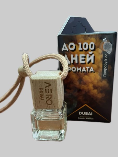 Ароматизатор подвесной  До 100 дней аромата  DUBAI, флакон