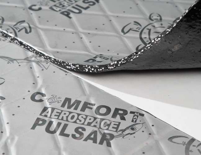 Шумоизоляция вибропоглощ. Comfort mat Aerospace Pulsar (0,5х0,32м*5,0) (уп. 15 л.)