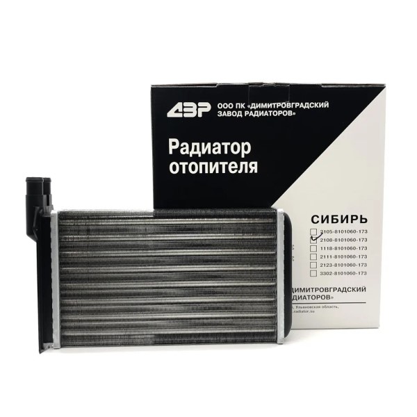 Радиатор печки алюм. /2108/  Сибирь