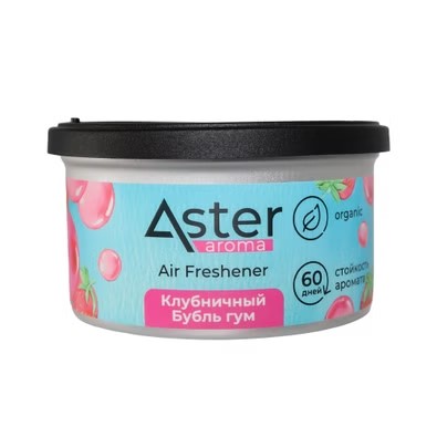 Ароматизатор на панель ASTER Клубничный Бубль Гум 43 гр