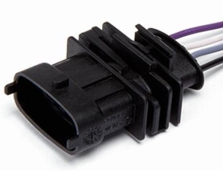 Разъем 1928403453 (4pin) 4 контакта к датч. кислорода Siemens /Г-3302/ Opel Astra Chevrolet Aveo без проводов