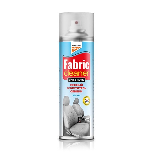 Очиститель обивки салона велюра и ковров 650 мл  Kangaroo Fabric Cleaner Car&Home  пенный