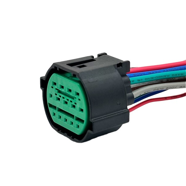 Разъем GL30114021 (13pin) 13 конт к жгуту мотор.остека (Фара RH-LH) для Haval; подключен фар головн.света Hyundai Kia
