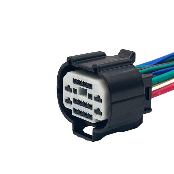 Разъем 61885911 (12pin) 12 конт к блок фаре для Geely; парктронику для Dongfeng, GAC