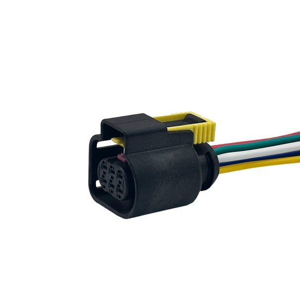 Разъем 1928404900 (6pin) 6 конт к дроссельной заслонке для Geely; датчику кислорода (Лямбда-зонд) для Chevrolet Alfa Rom