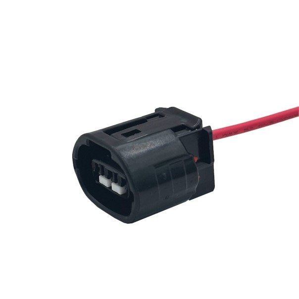 Разъем 61890442 (3pin) 3 конт к генератору для Chery, Citroen,Geely,Haval,Hyundai,Mitsubishi,Toyota; плате ксенонов фары