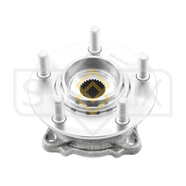 Ступица Mitsubishi Outlander II 4WD Citroen C-Crosser 4WD Peugeot 4007 4WD задн./в сб. с подш./ (с ABS)