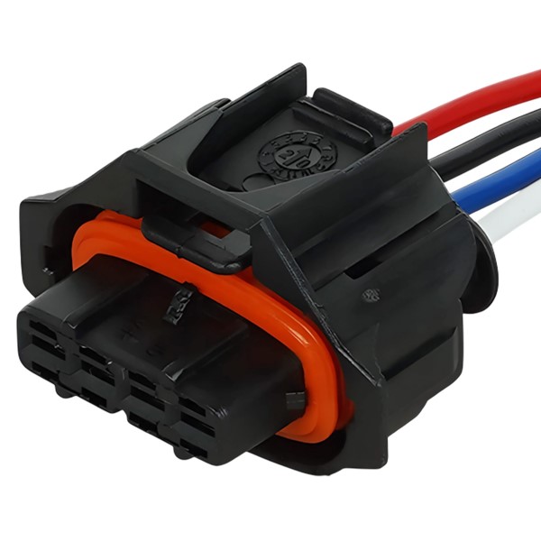 Разъем 4 pin с проводами для датчика абсолют. давления Lada, Chery, Hyundai; для ДМРВ Opel