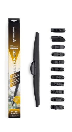 Щетка стеклоочистителя каркасная зимняя 16  40 см  Ultra Ice  12 адаптеров