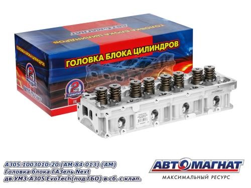 Головка блока /Г-3302 NEXT, NN дв. УМЗ A305 3.0/ ГБО газ-бенз. с клапанами