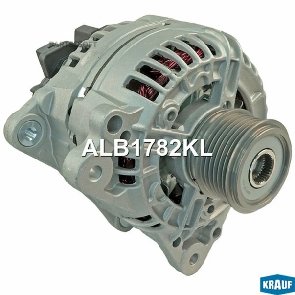 Генератор со шкивом AUDI A3 03-13 1.6-3.2/ A4 04-09 1.6 SEAT Ibiza 09- 1.6TDI-2.0TDI/ Toledo 04-09