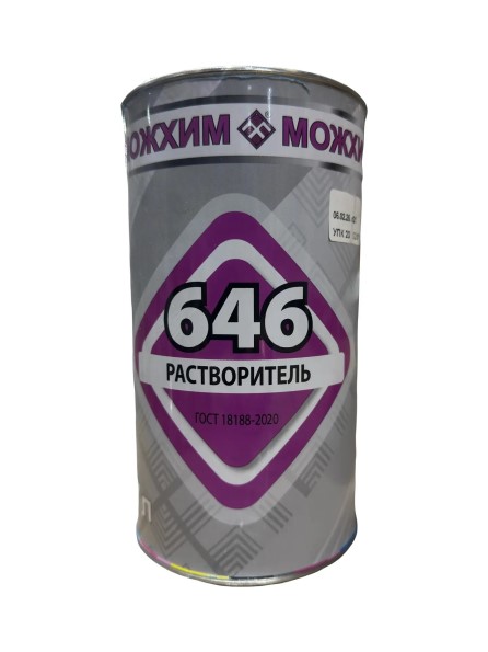 Растворитель 646 1,7 л. ж/б