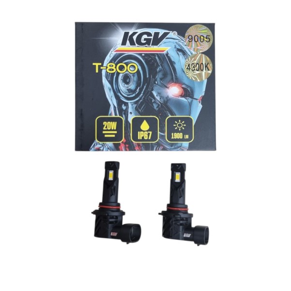 Лампа HB3 12V LED 20W/1900LM 4300K 2 шт