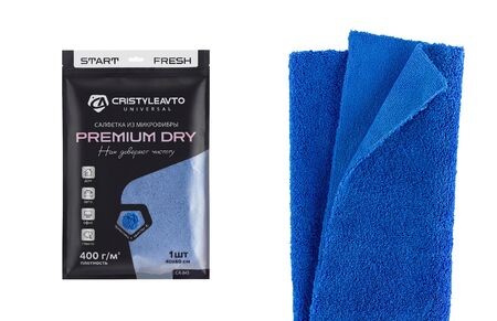 Салфетка из микрофибры 40*60 см СА-845 Premium Dry