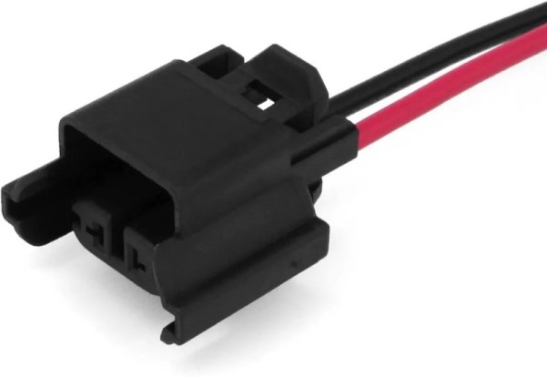 Разъем 3D0941165A (2pin) 2 контакта цоколя ламп H8, H11, H16 для Audi, Seat, Skoda, Volkswagen.