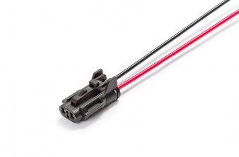 Разъем 7123142440 (2pin) 2 контакта цоколя ламп ПТФ для Hyundai