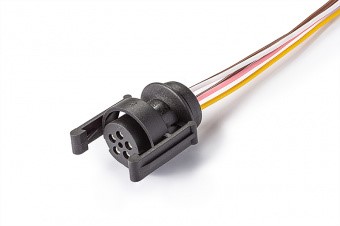 Разъем байонет (розетка) 7805252 (5pin) 5 контактов датчика ABS для Г-3302, Кам, УАЗ, МАЗ, MAN, Mercedes