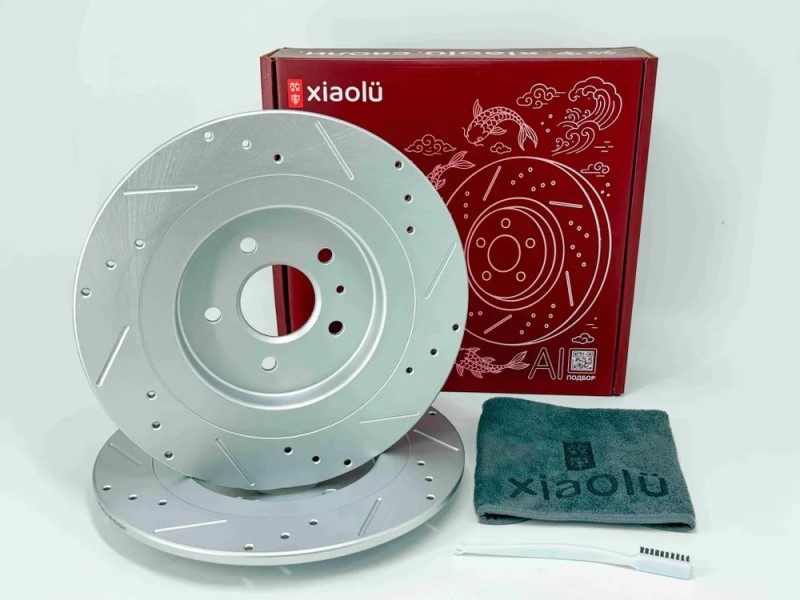 Диск тормозной задний Geely Tugella 2.0 Monjaro 2.0 с 2023 г. вент. перфор. (2 шт)