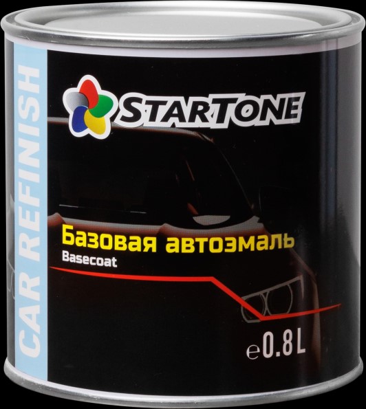 Краска эмаль базовая Hyundai/Kia PGU White crystal (0.8 л)