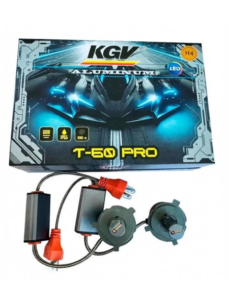 Лампа H4 9-36V LED 50-70W/6000LM 6000K 2 шт