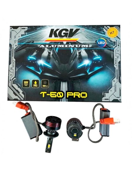 Лампа H7 9-36V LED 60W/6000LM 6000K 2 шт