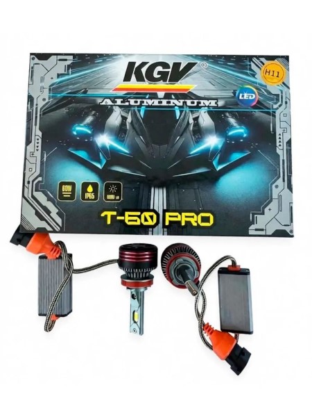 Лампа H11 9-36V LED 60W/6000LM 6000K 2 шт