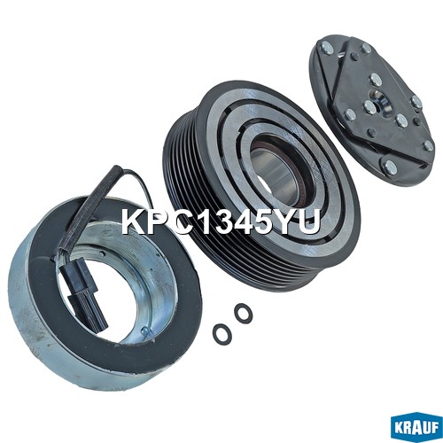 Шкив компрессора кондиционера Nissan Qashqai J10 1.6 2006-