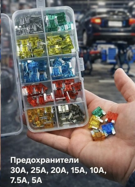 Предохранители набор MICRO 5-30A /100 шт box/