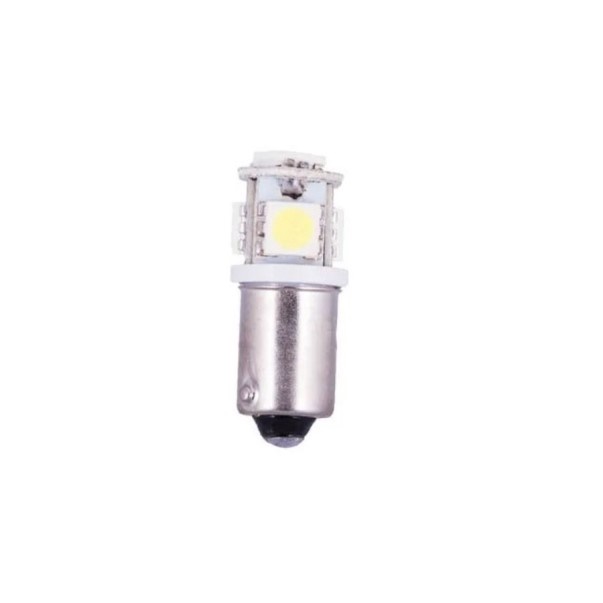 Лампа габарит. 12V T4W T8.5 4 SMD с цок. BA9s