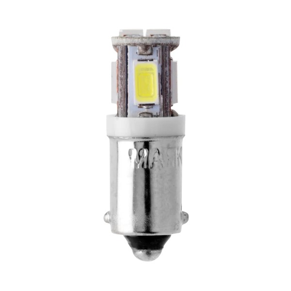 Лампа габарит. 12V T4W T8.5 6 SMD с цок. BA9s