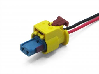 Разъем 4H0973323 (2pin) 2 контакта датчика подушки безопасности для Audi, Seat, Skoda, Volkswagen
