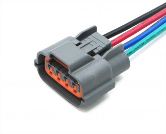 Разъем 60980144 (4pin) 4 контакта датчика давления газа для Г-3302; генератора Chery,Nissan; датчика наруж.темп. Nissan