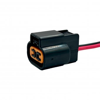 Разъем PB62502027 (2pin) 2 контакта к датчику окруж.среды Haval; к п/туман.фарам, лампам габарит.огней Kia, Hyundai