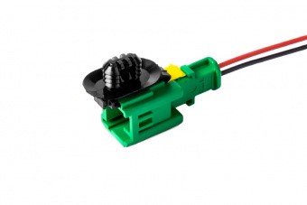 Разъем 988221025 (2pin) 2 контакта подушки обогревателя сидения (к спинке) для Lada (ВАЗ), Nissan, Renault; косы двери