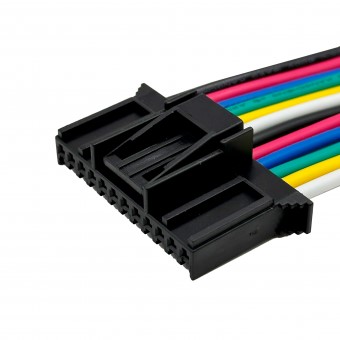 Разъем 211PC122S0017 (12pin) 12 контактов к фарам, блоку предохранителей, блоку защиты и коммутации (БЗИК) для Renault