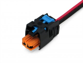 Разъем F387300 (2pin) 2 контакта клапана адсорбера для Lada (ВАЗ), Renault