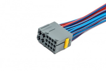 Разъем 19658542 (16pin) 16 контактов (основной) задних жгутов, жгута панели приборов для Lada (ВАЗ)