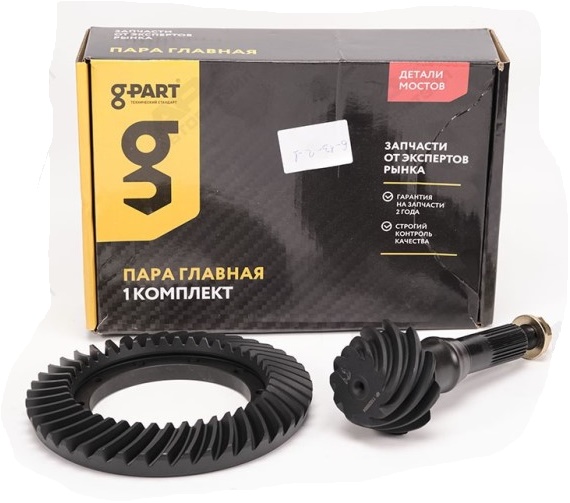 Главная пара /Г-3302 Бизнес Next дв. 42164, А-274, Cummins 2,8/ (10х43 зуб) тонкая