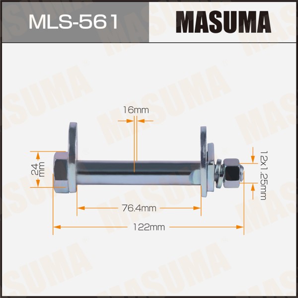 Болт развала Mitsubishi L300 /гайка+шайба/