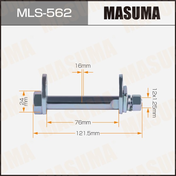 Болт развала Mitsubishi L400 /гайка+шайба/