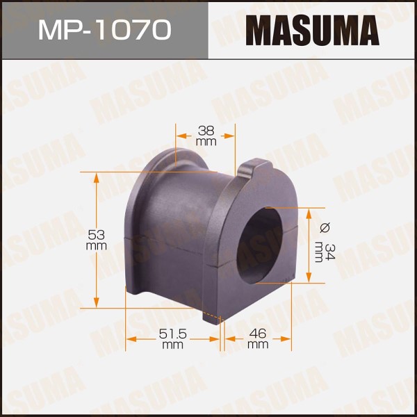 Втулка стабилизатора Toyota Land Cruiser 200 перед. (d=34 mm)