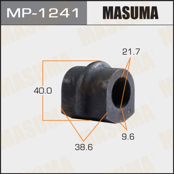 Втулка стабилизатора Nissan Primera P12 задн. d=22 mm