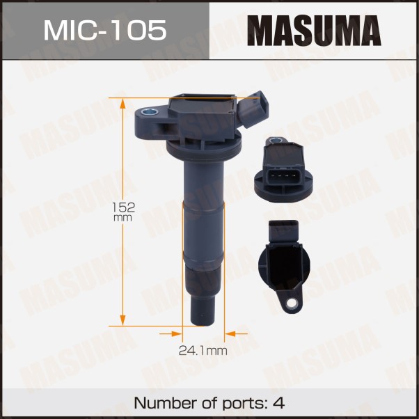 Модуль зажигания Toyota Avensis T22/T25 2.0-2.4 00-08 V30/V40 2.4 01-11 /наконечник/