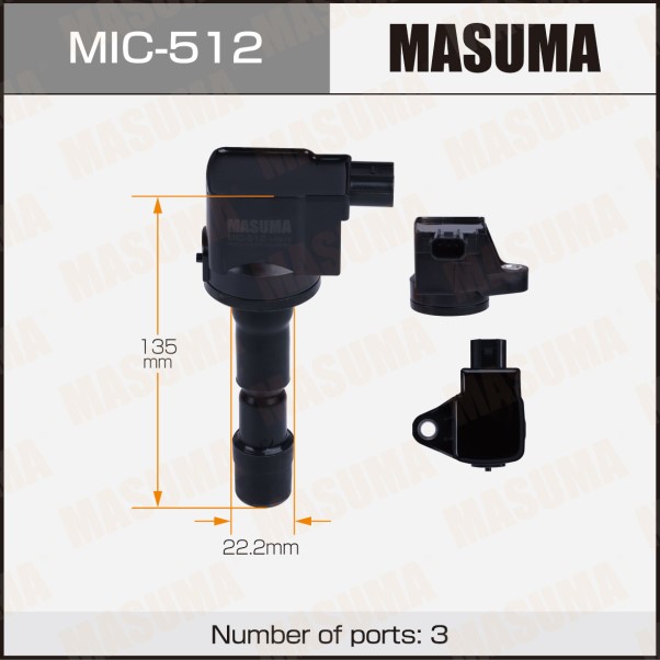 Модуль зажигания Honda Civic Jazz III Fit 1.2-1.5 08) /наконечник/