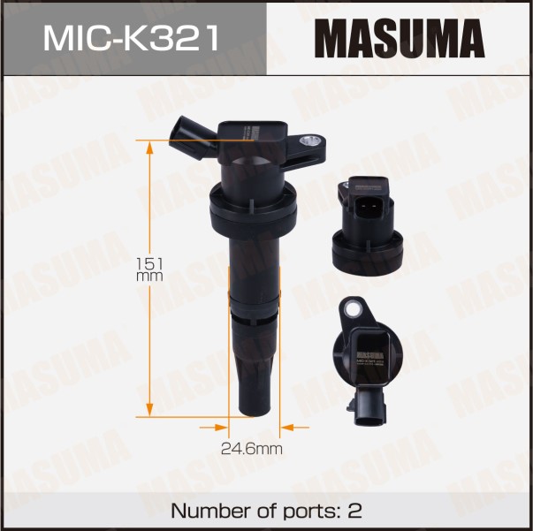 Модуль зажигания Hyundai Solaris с 2017 г. /наконечник/